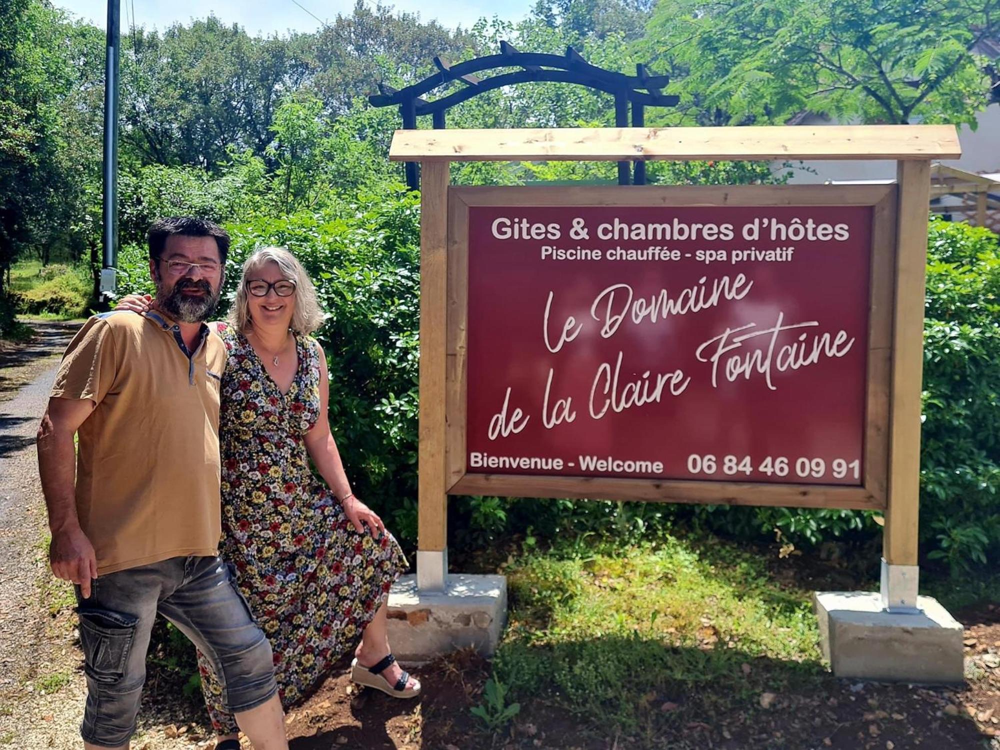 Le Domaine De La Claire Fontaine Gites -Chambres D'Hotes Montvalent المظهر الخارجي الصورة